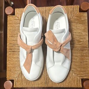 Alexandre Birman White and Peach designer Shoes